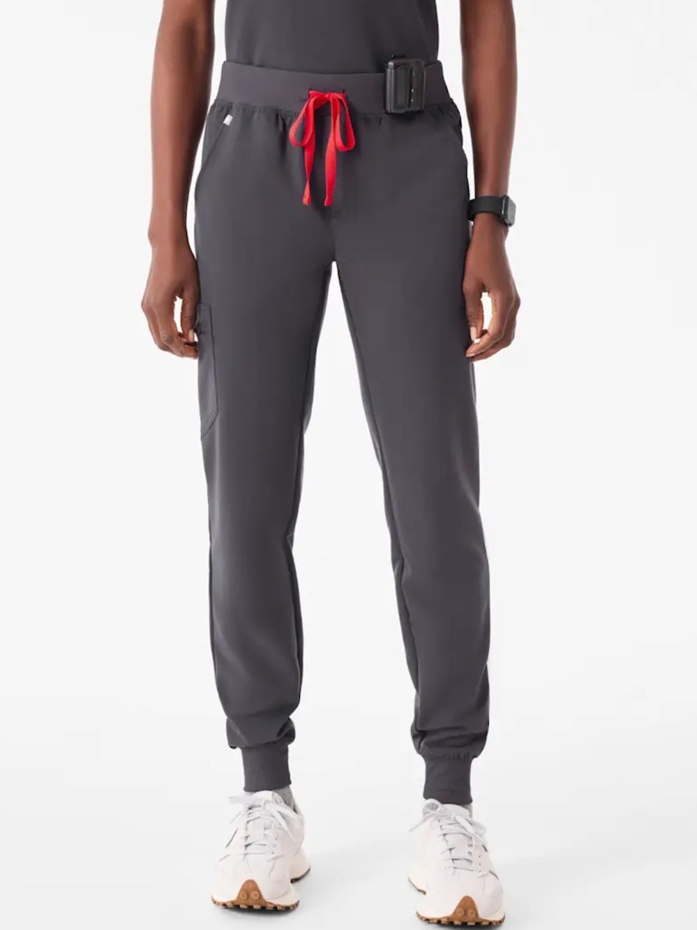 FIGS Zamora Jogger Scrub Pants Women’s XS Charcoal Gray Stretch Medical Uniform